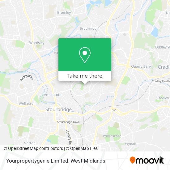 Yourpropertygenie Limited map