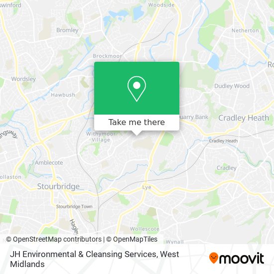 JH Environmental & Cleansing Services map