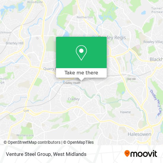 Venture Steel Group map