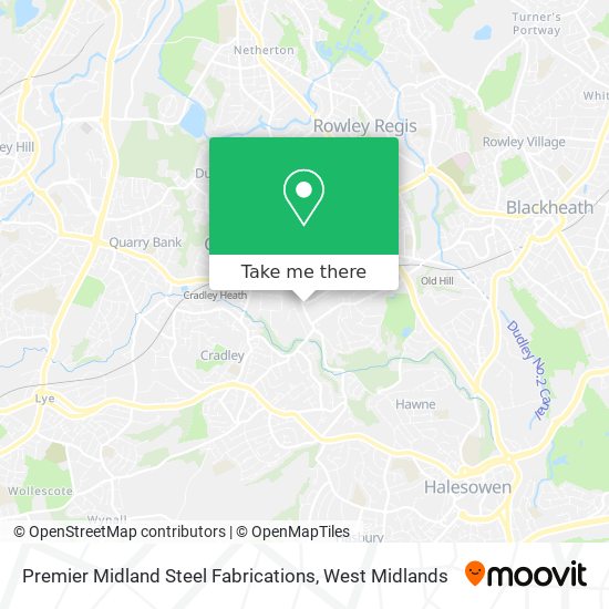 Premier Midland Steel Fabrications map