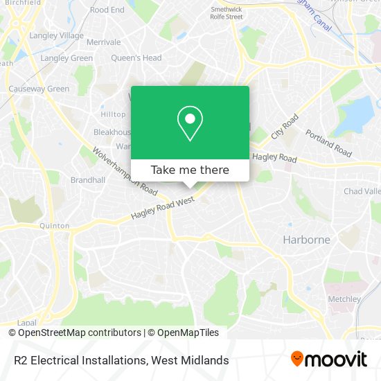 R2 Electrical Installations map