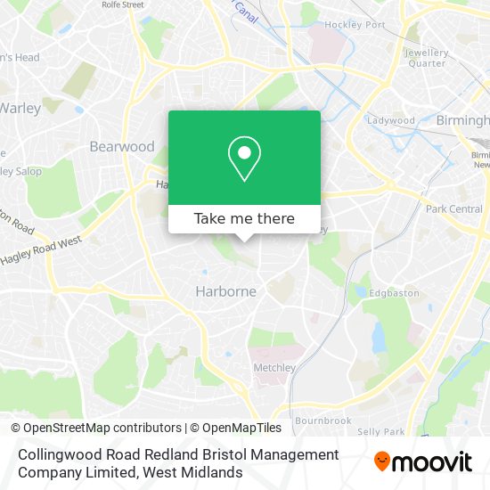 Collingwood Road Redland Bristol Management Company Limited map