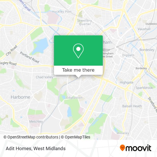 Adit Homes map