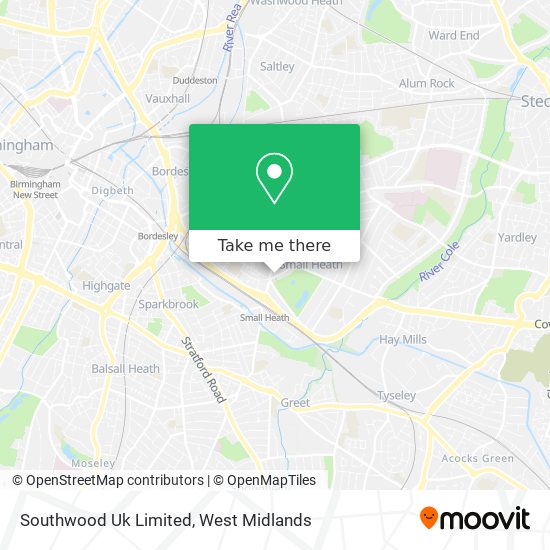 Southwood Uk Limited map