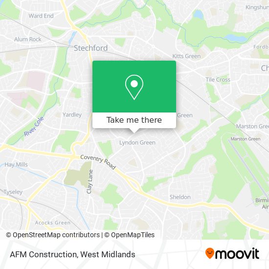 AFM Construction map