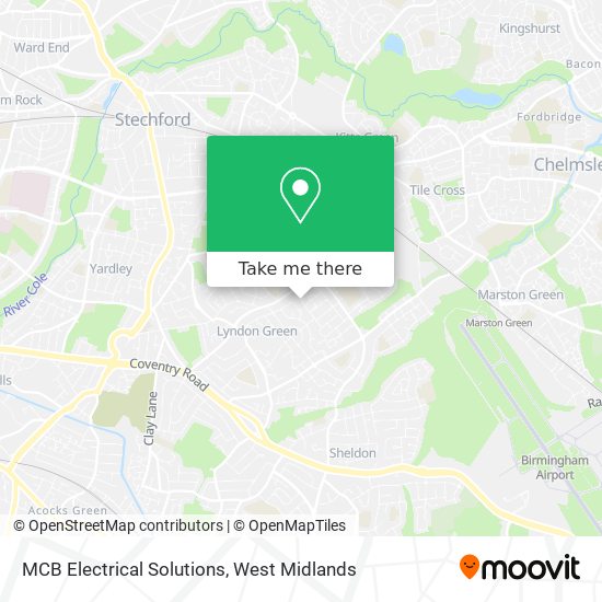 MCB Electrical Solutions map