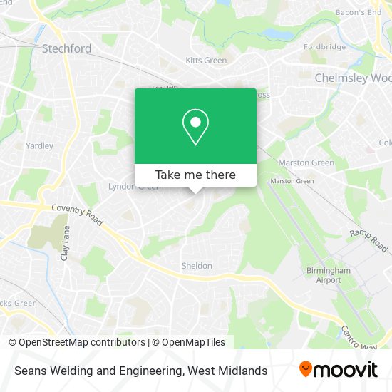 Seans Welding and Engineering map