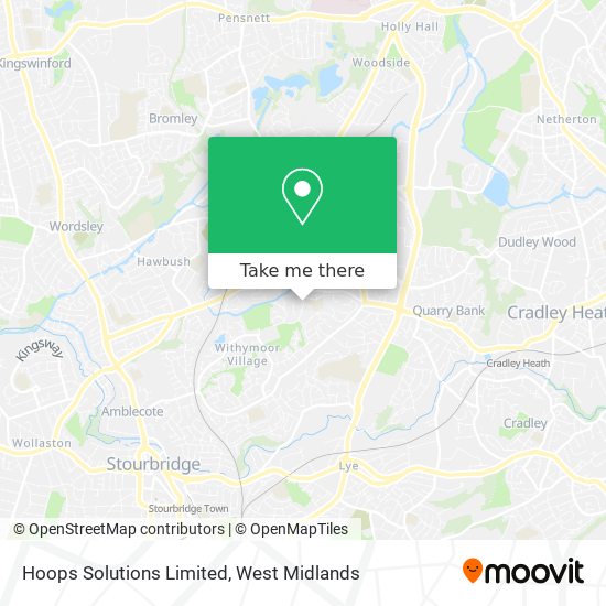 Hoops Solutions Limited map