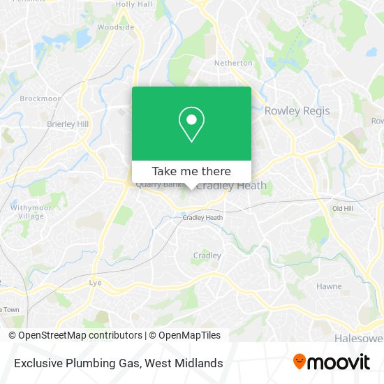 Exclusive Plumbing Gas map