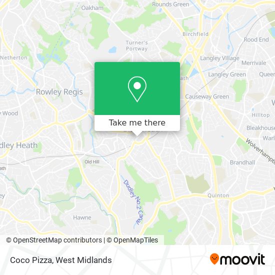Coco Pizza map
