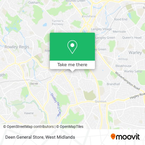 Deen General Store map