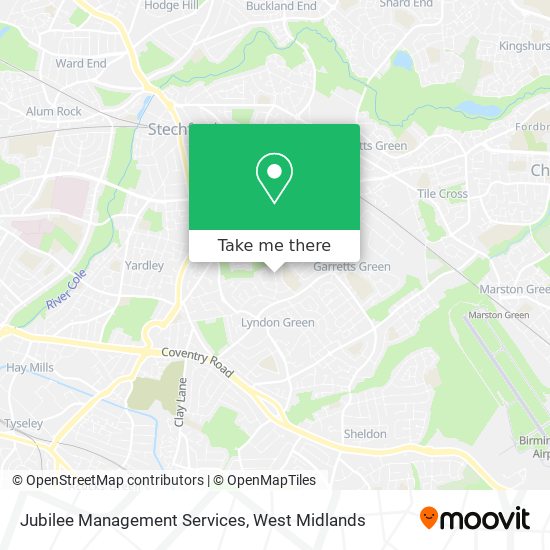 Jubilee Management Services map