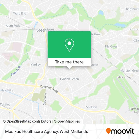 Masikas Healthcare Agency map