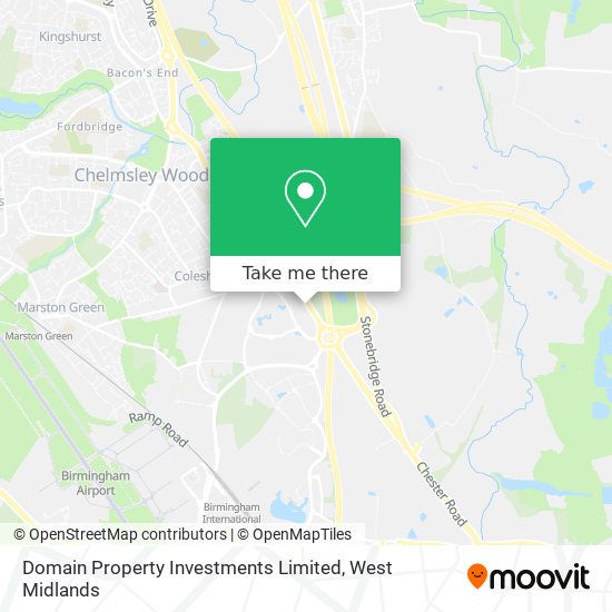 Domain Property Investments Limited map