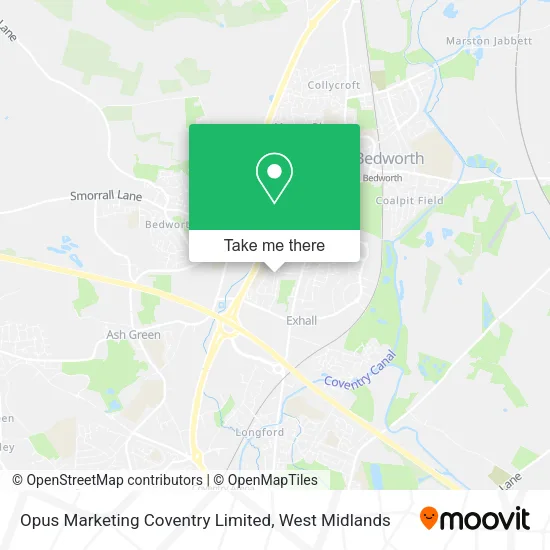 Opus Marketing Coventry Limited map