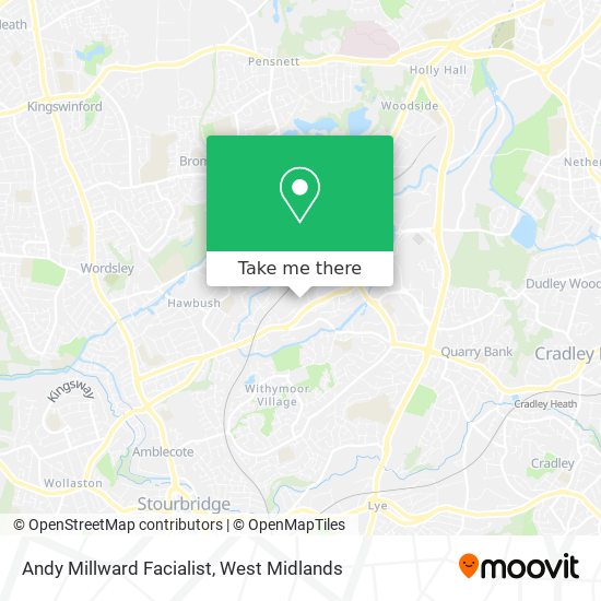 Andy Millward Facialist map