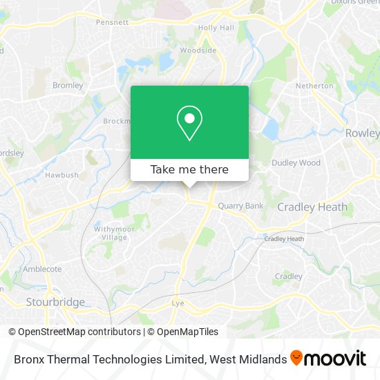 Bronx Thermal Technologies Limited map