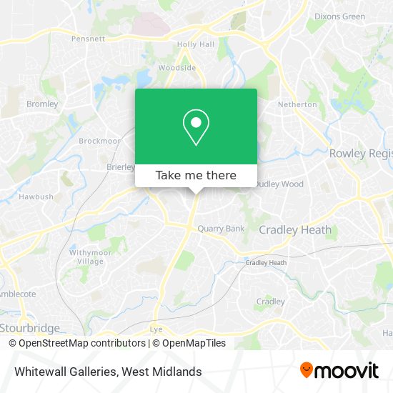 Whitewall Galleries map