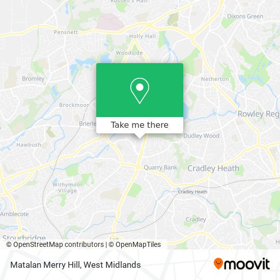 Matalan Merry Hill map