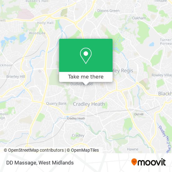 DD Massage map