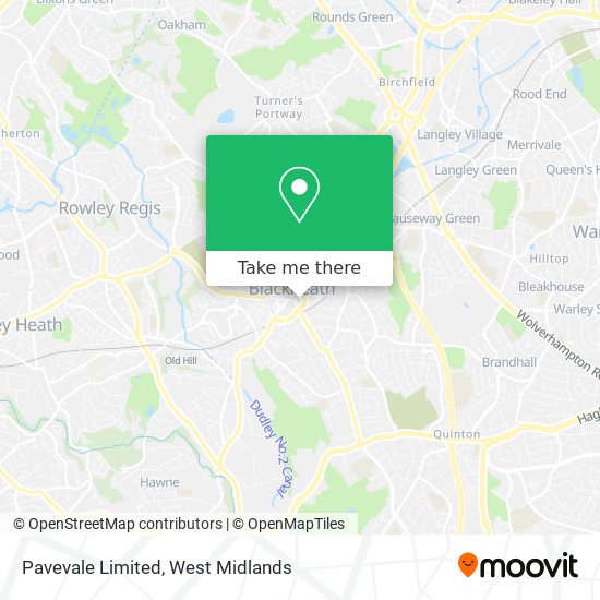 Pavevale Limited map