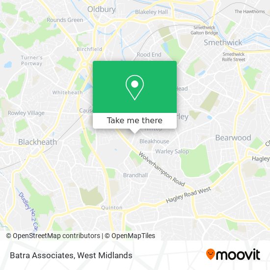Batra Associates map