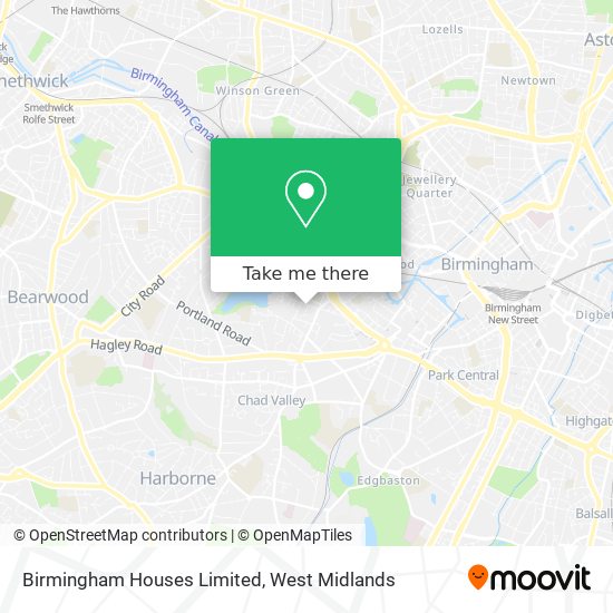 Birmingham Houses Limited map