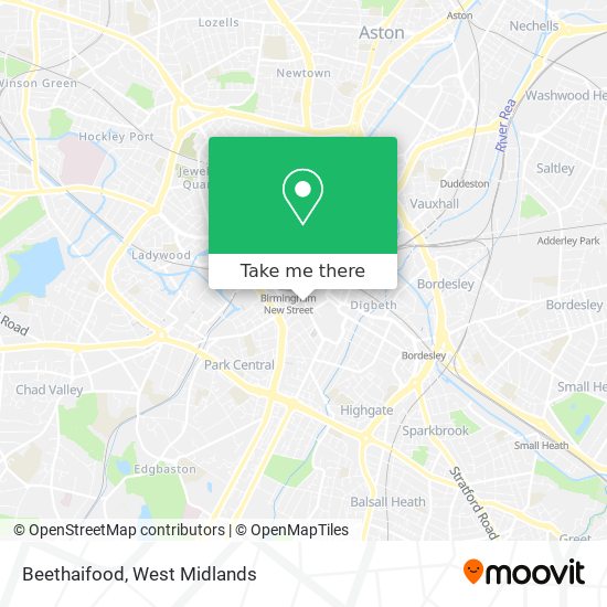 Beethaifood map