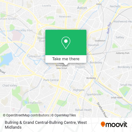 Bullring & Grand Central-Bullring Centre map