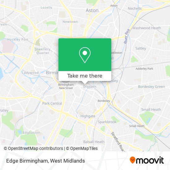 Edge Birmingham map