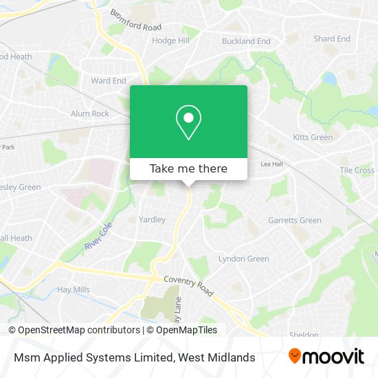 Msm Applied Systems Limited map