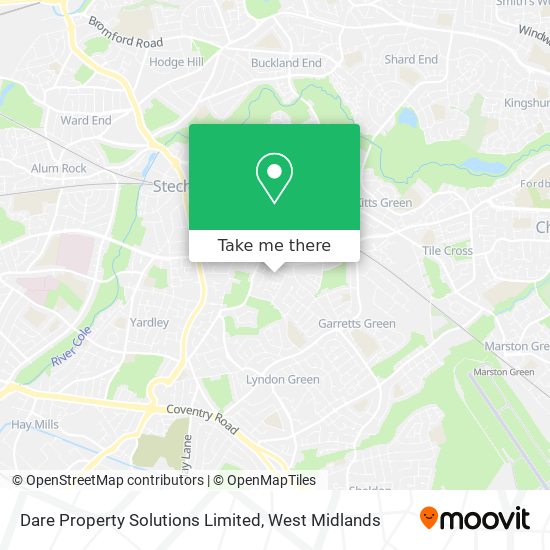 Dare Property Solutions Limited map