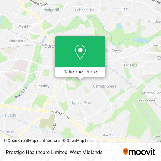 Prestige Healthcare Limited map