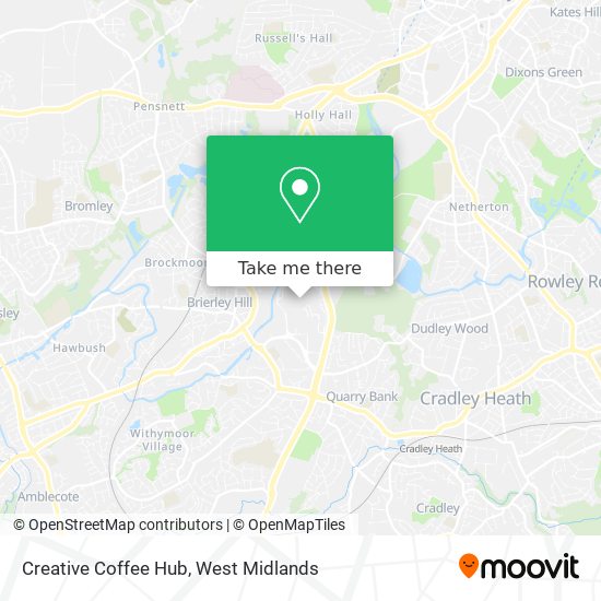 Creative Coffee Hub map