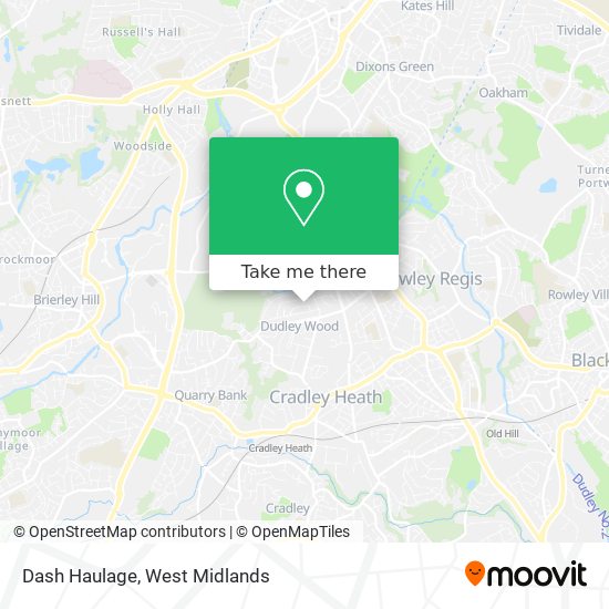 Dash Haulage map