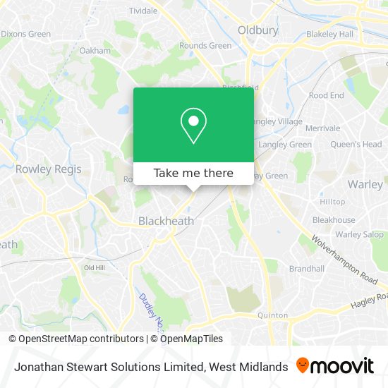 Jonathan Stewart Solutions Limited map