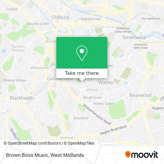 Brown Boss Music map