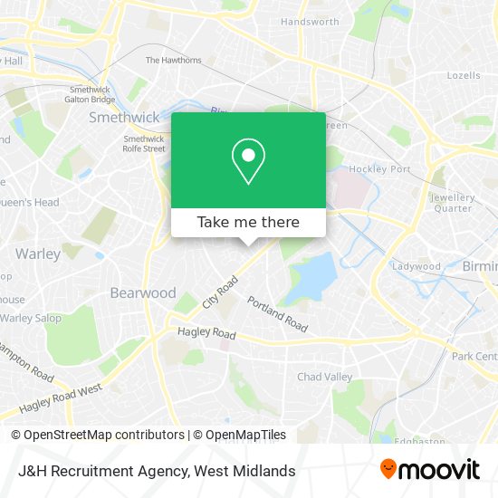 J&H Recruitment Agency map