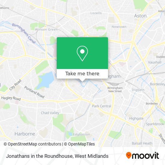 Jonathans in the Roundhouse map