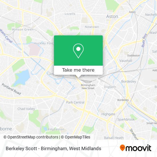Berkeley Scott - Birmingham map