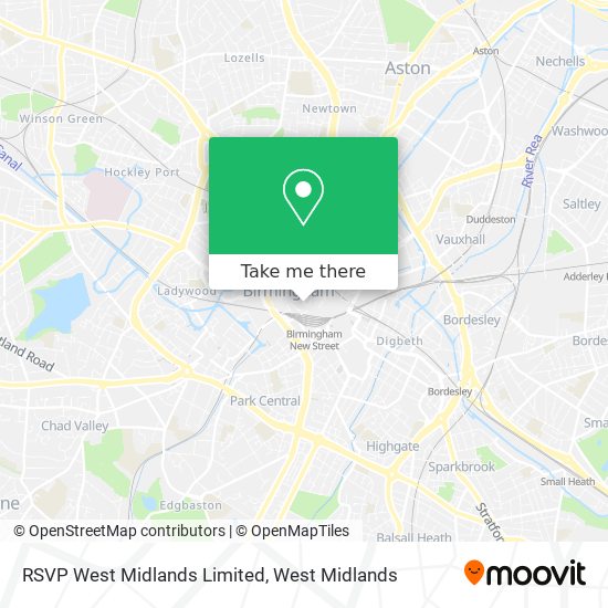 RSVP West Midlands Limited map