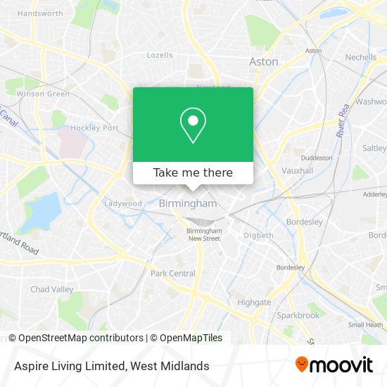 Aspire Living Limited map