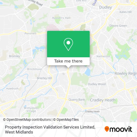 Property Inspection Validation Services Limited map