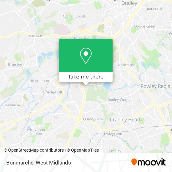 Bonmarché map