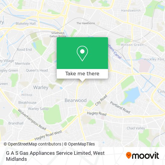 G A S Gas Appliances Service Limited map