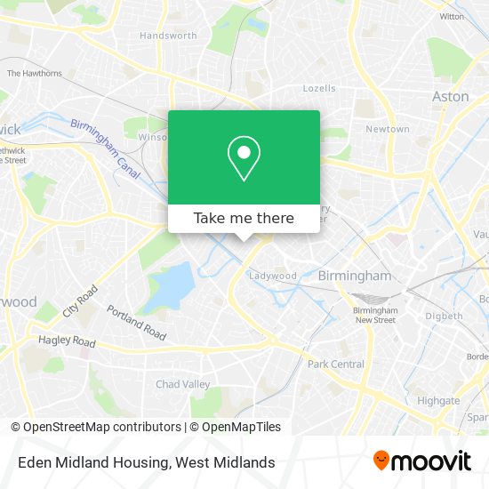 Eden Midland Housing map