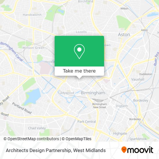 Architects Design Partnership map