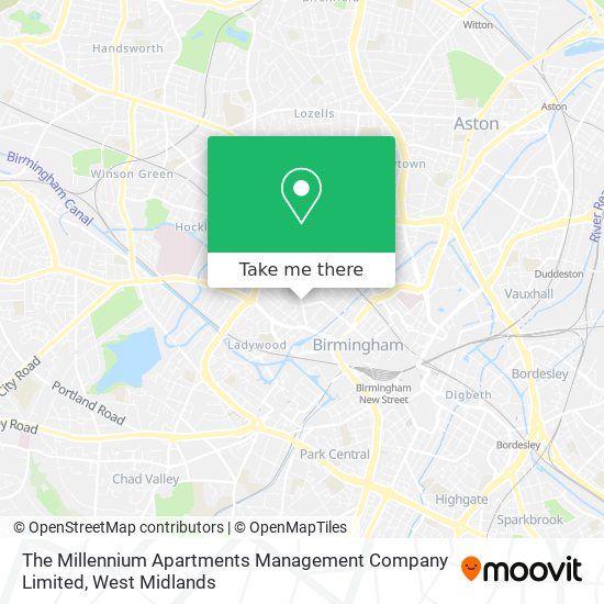 The Millennium Apartments Management Company Limited map