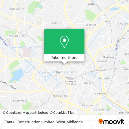 Tantell Construction Limited map