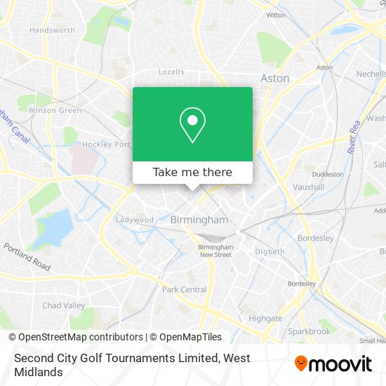 Second City Golf Tournaments Limited map